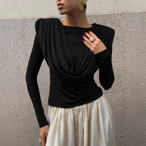 Siena Draped Neck Top