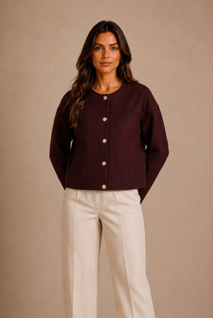 Volterra Button-Front Jacket