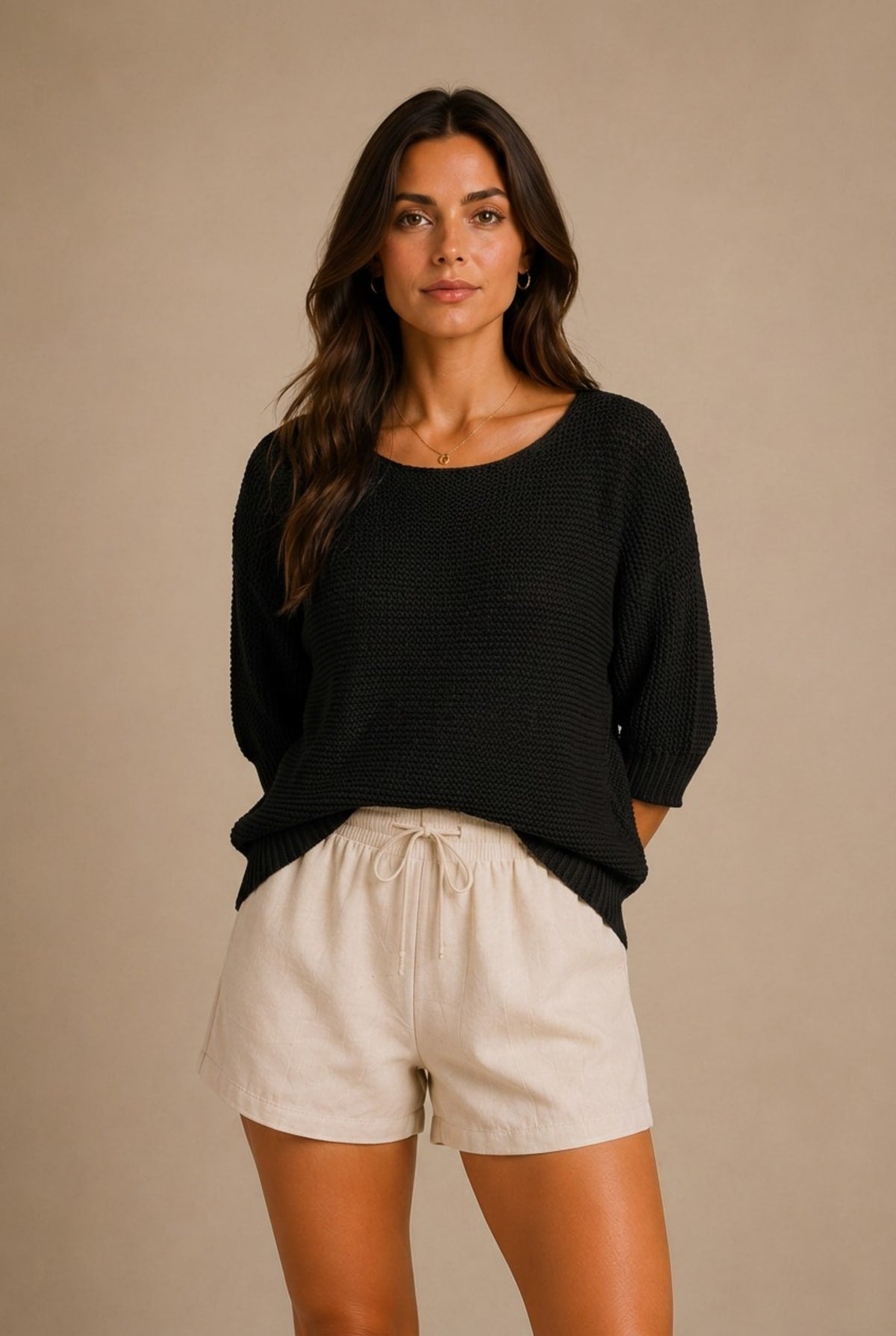 Siena Dolman Sleeve Sweater