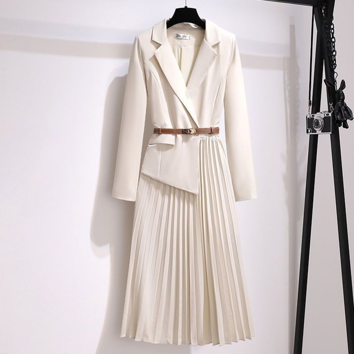 Barbaresco Wrap Long Sleeve Dress