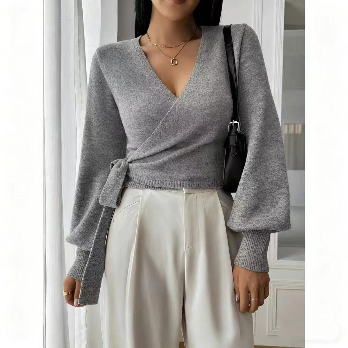 Gordes Wrap Sweater