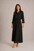Gordes Elasticated-Waist Midi Dress