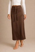 Siena Drawstring Maxi Skirt