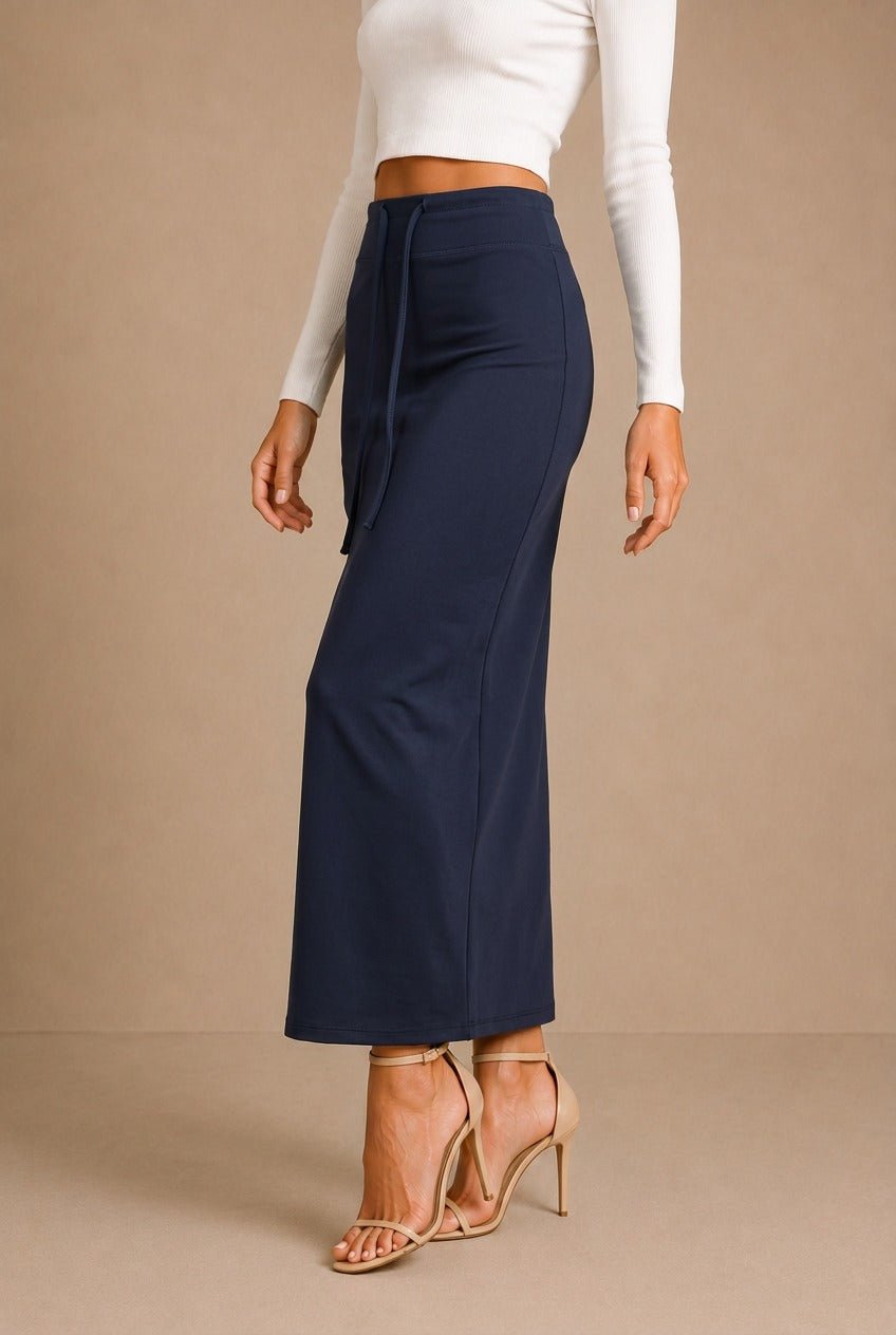Siena Drawstring Maxi Skirt