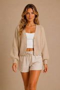 Cortona Balloon Sleeve Cardigan