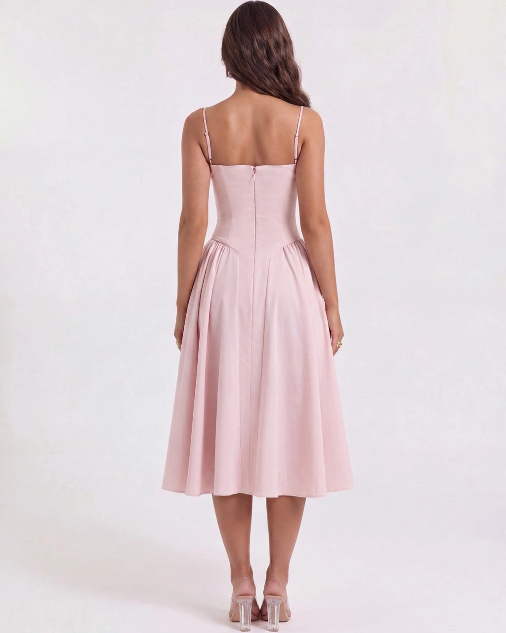 Montalcino Pleated Midi Dress