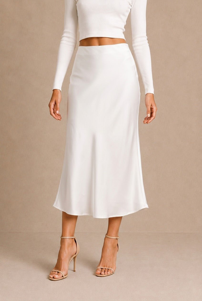 Colmar High-Waisted Midi Skirt