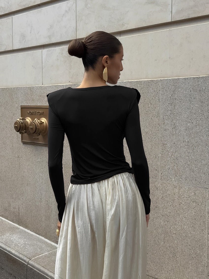 Siena Draped Neck Top