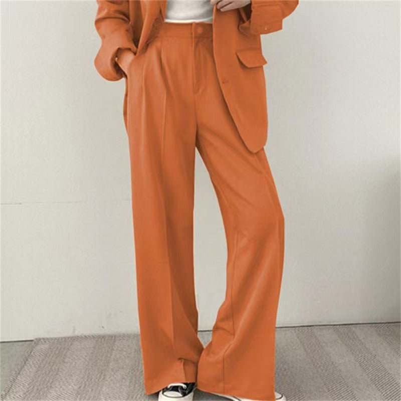Volterra Wide-Leg Pant Suit