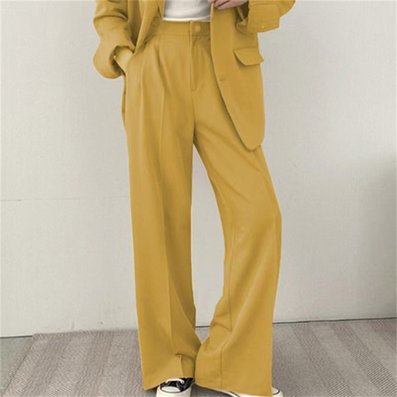Volterra Wide-Leg Pant Suit