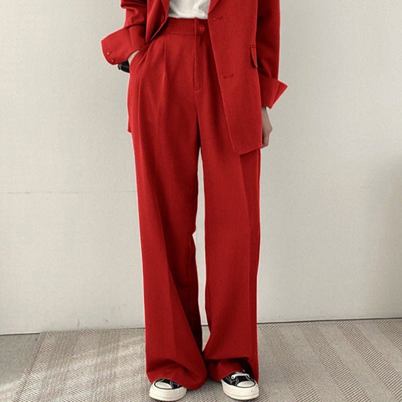 Volterra Wide-Leg Pant Suit