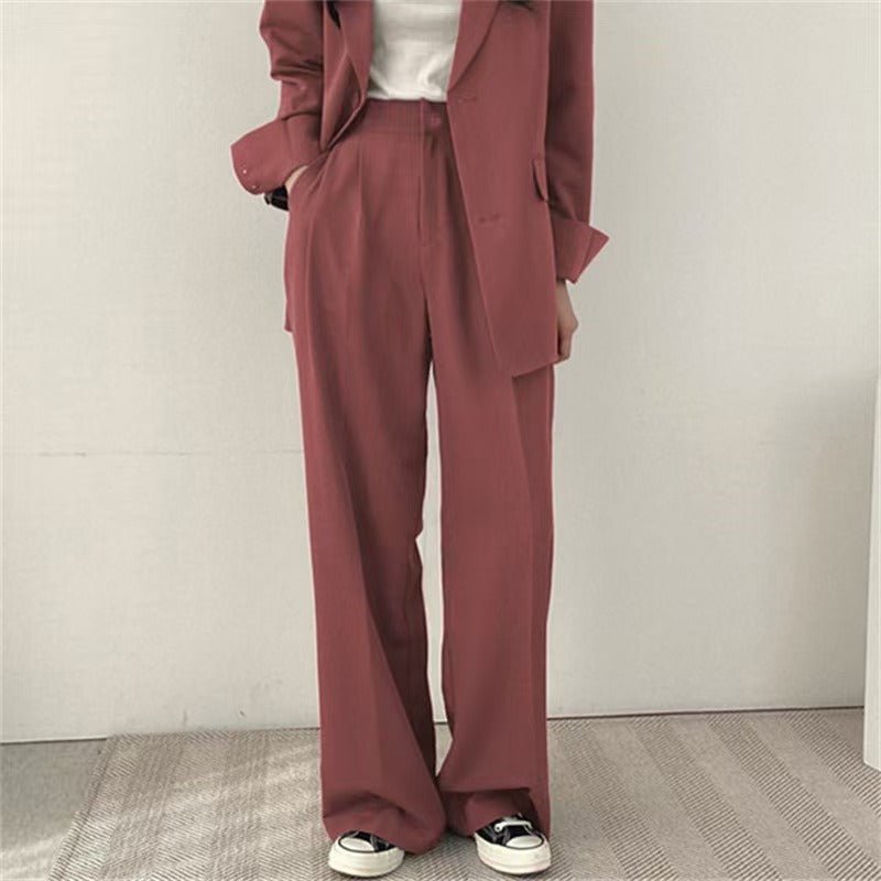 Volterra Wide-Leg Pant Suit