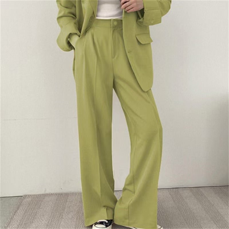 Volterra Wide-Leg Pant Suit