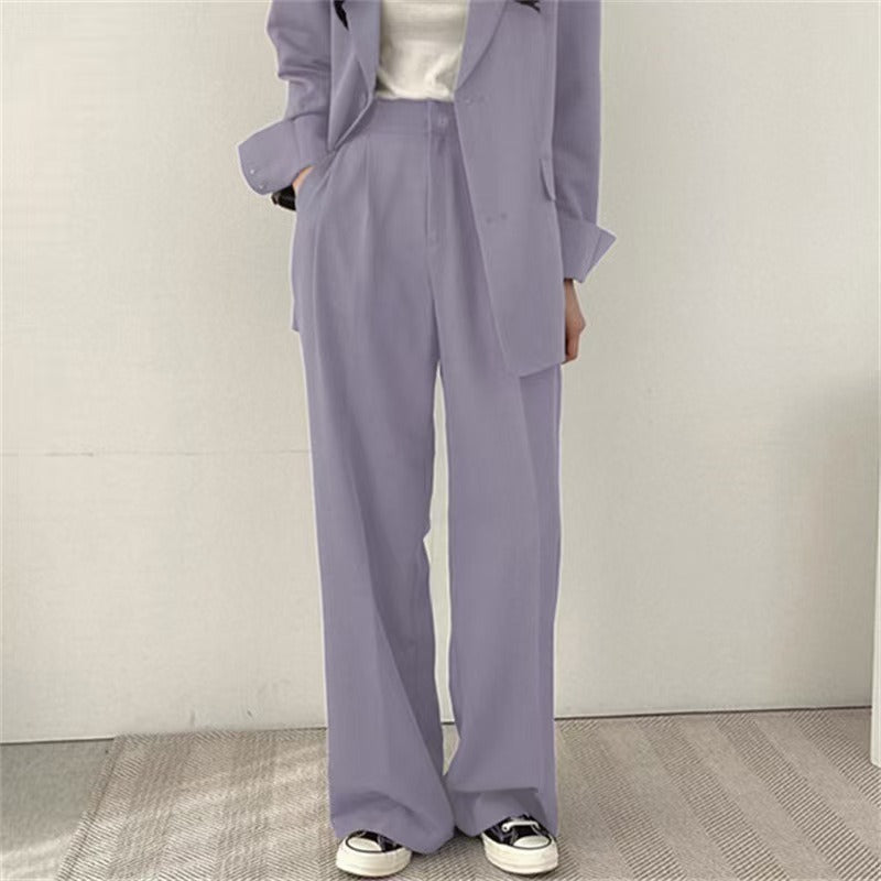 Volterra Wide-Leg Pant Suit