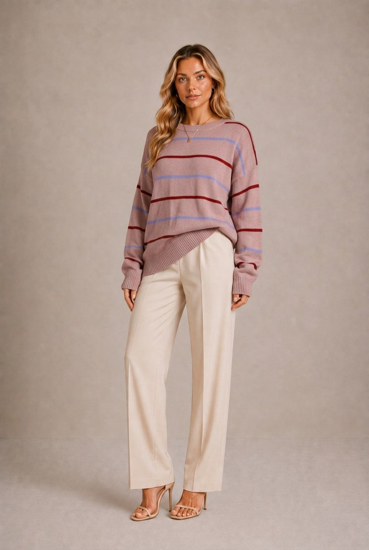 Greve Striped Sweater