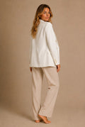 Volterra Structured Cropped Blazer