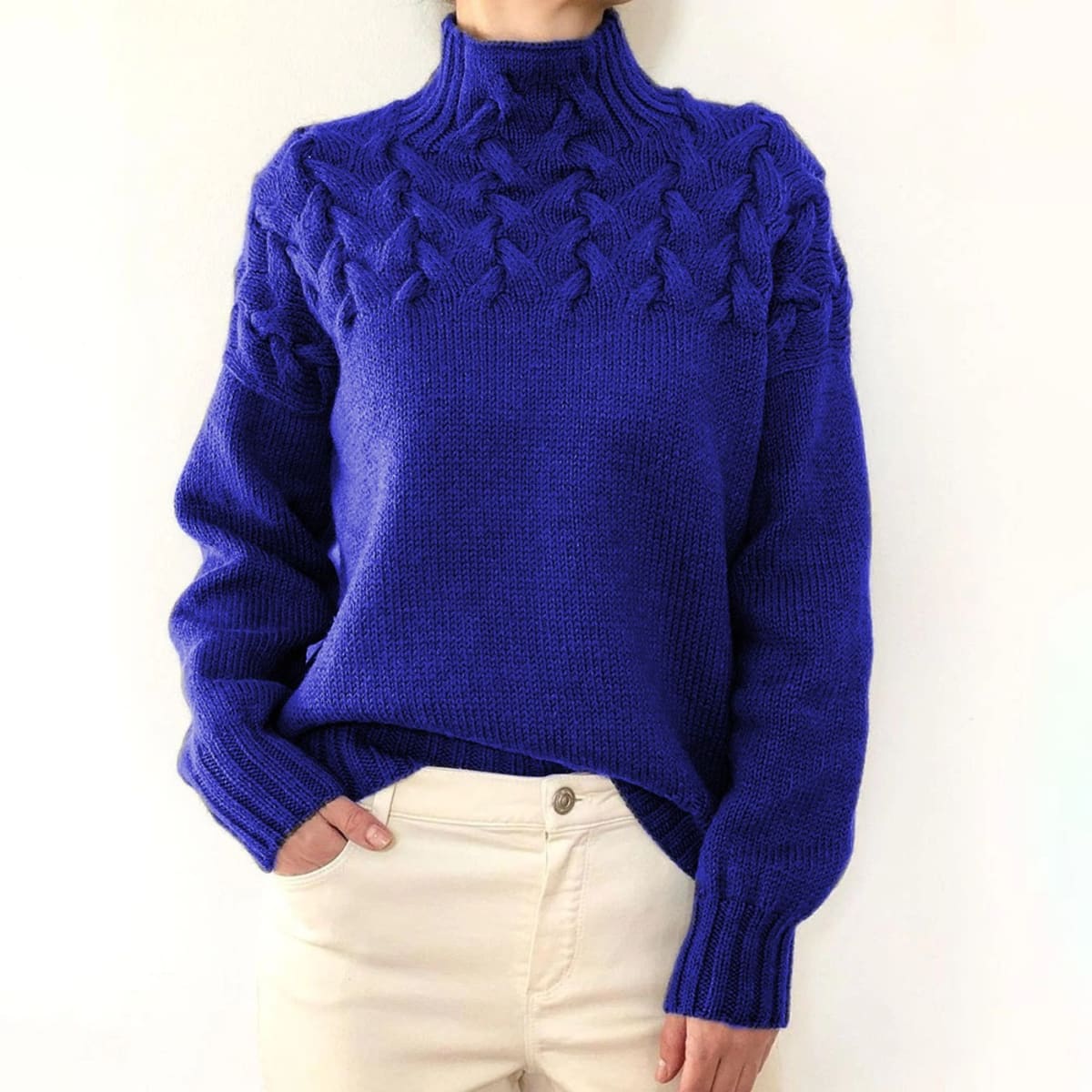 Cortona Chunky Cable-Knit Sweater
