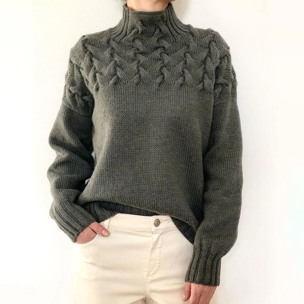 Cortona Chunky Cable-Knit Sweater