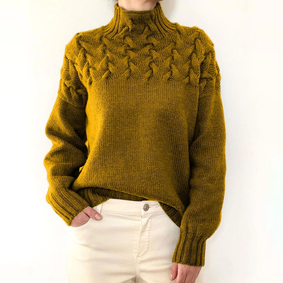Cortona Chunky Cable-Knit Sweater
