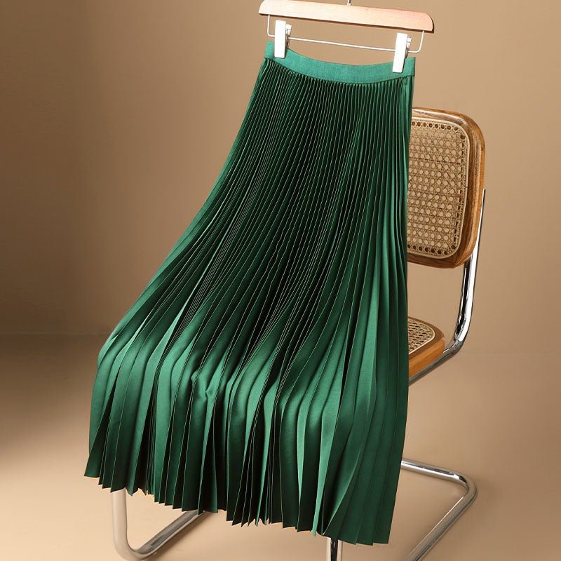Gordes Pleated Midi Skirt