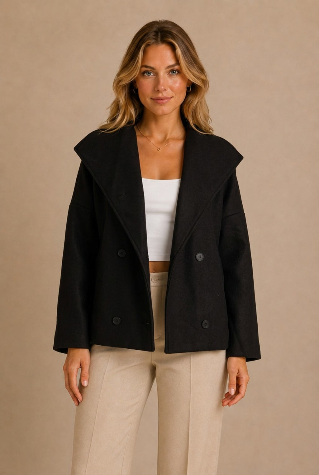 Sarlat Double-Breasted Jacket