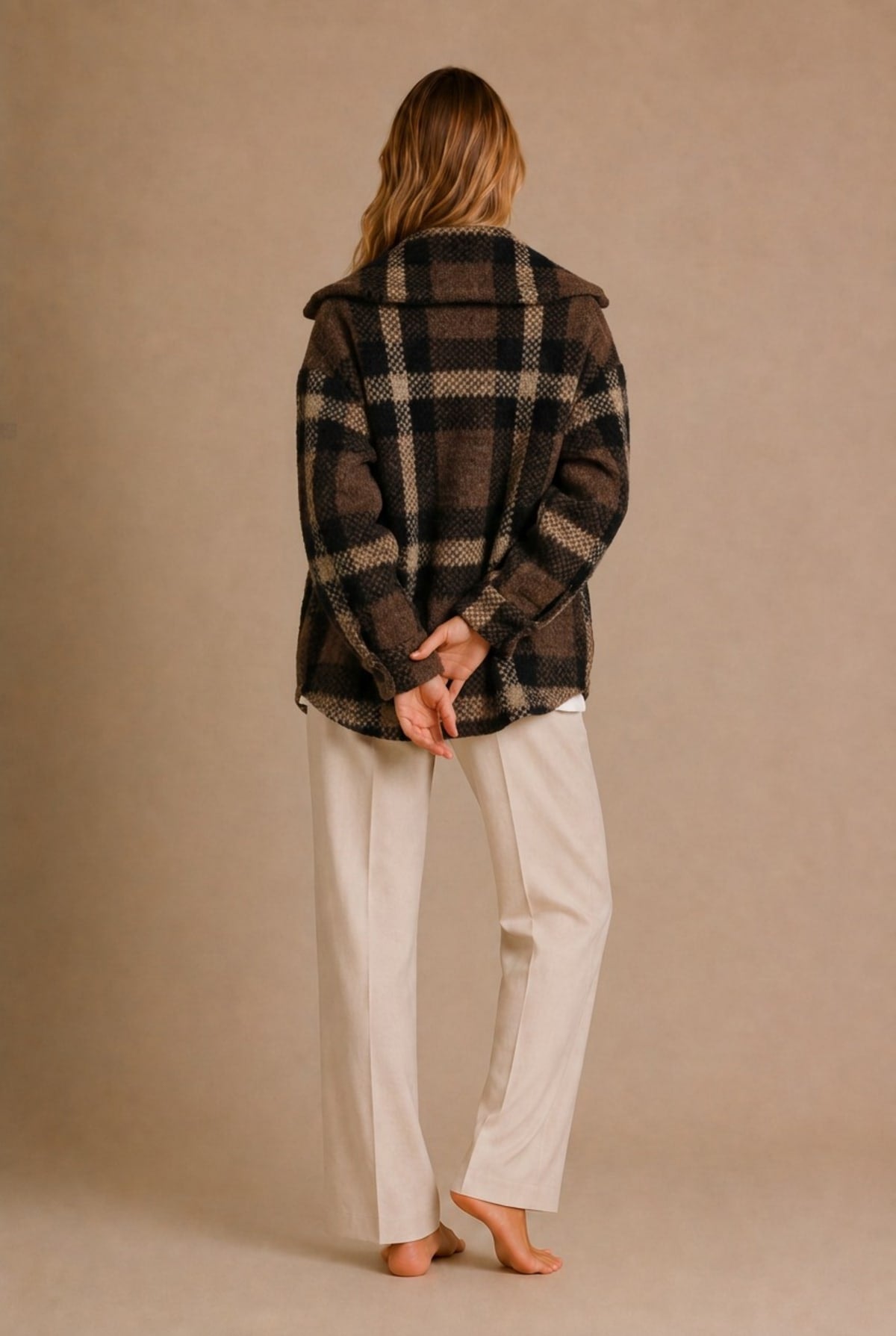 Todi Plaid Sweater