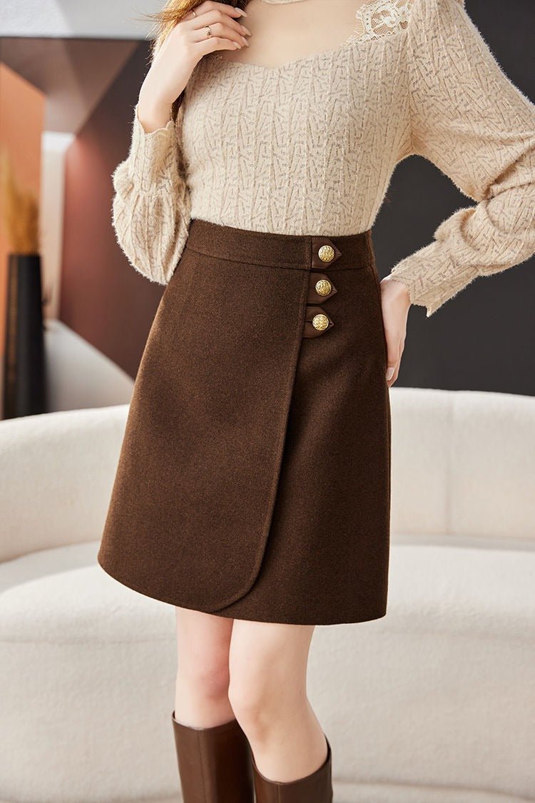 Cortona Wrap Mini Skirt