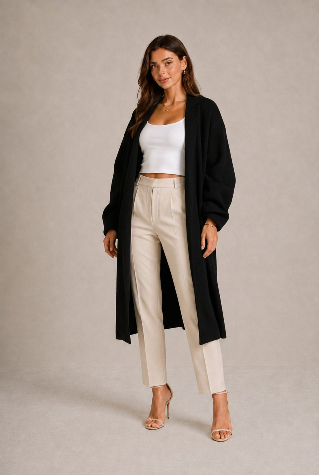 Bordeaux Oversized Cardigan