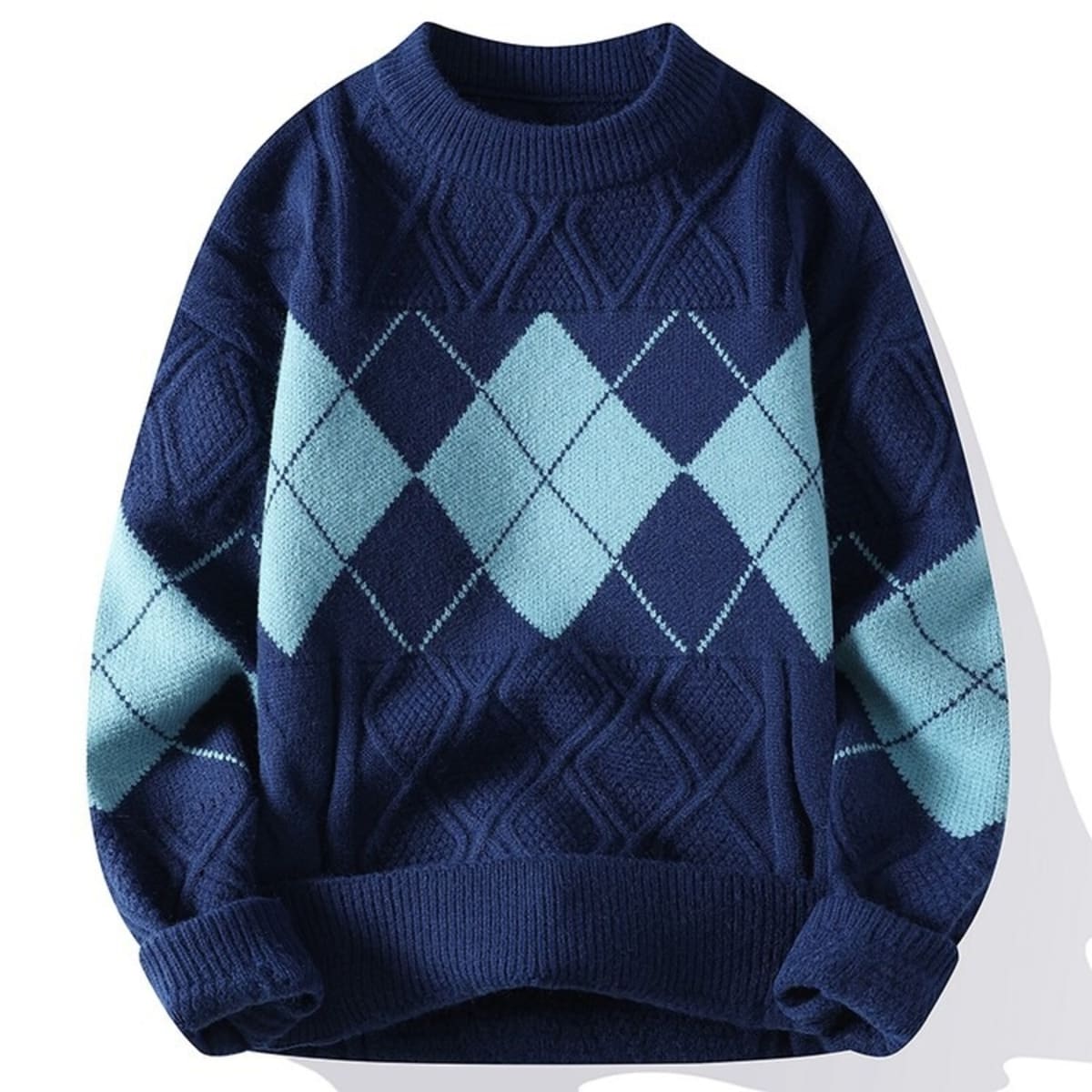 Barolo Argyle Sweater