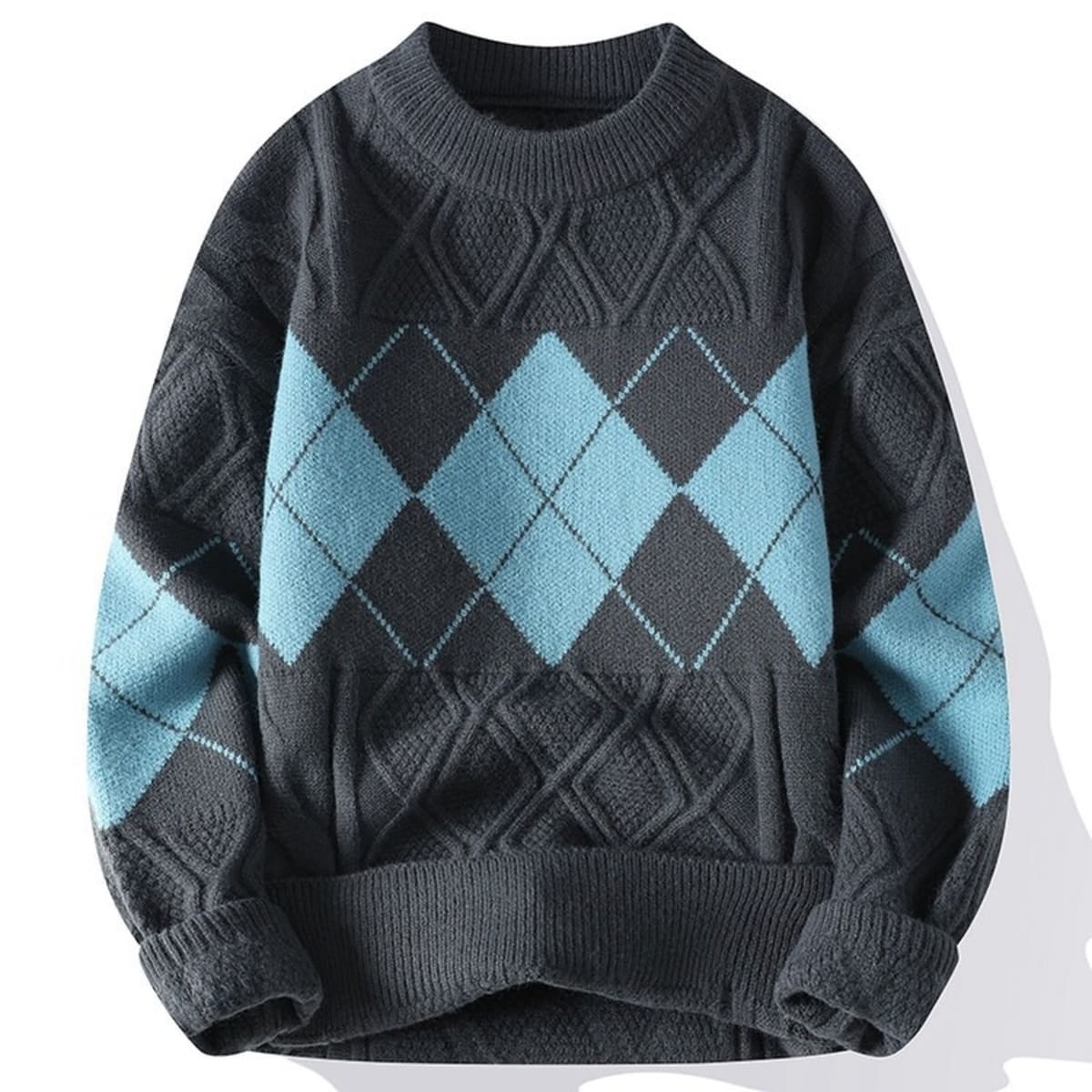 Barolo Argyle Sweater