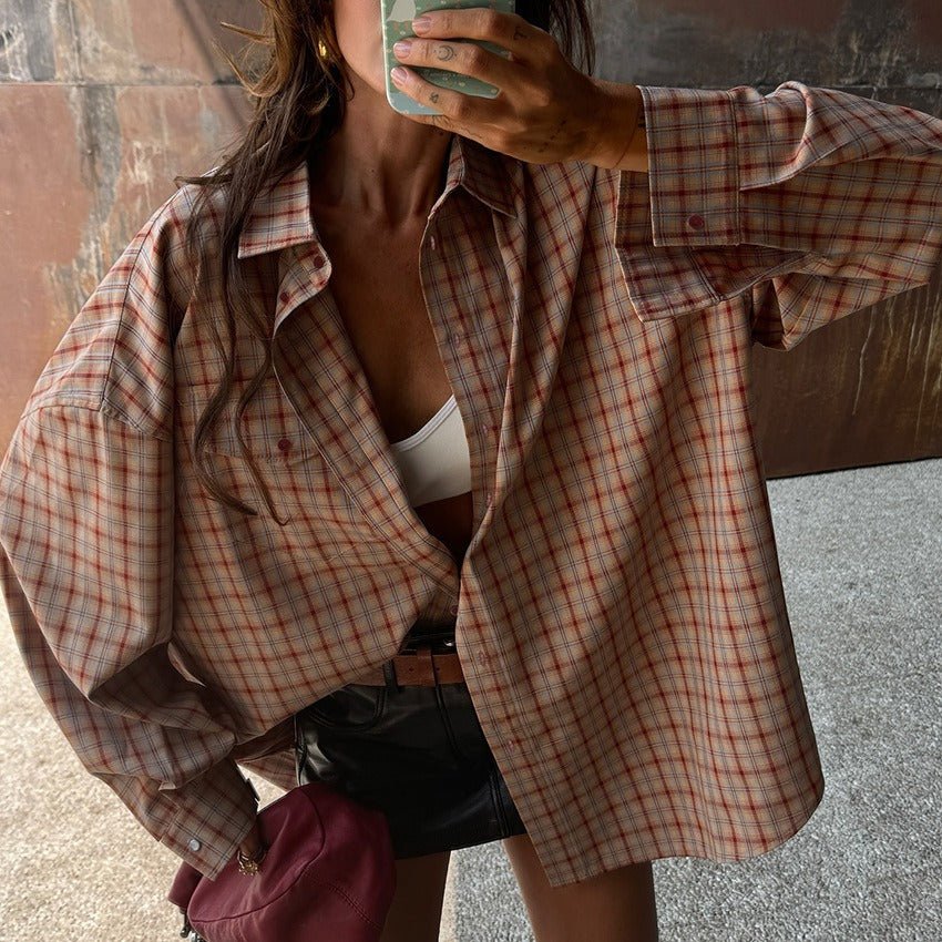 Barolo Plaid Shirt