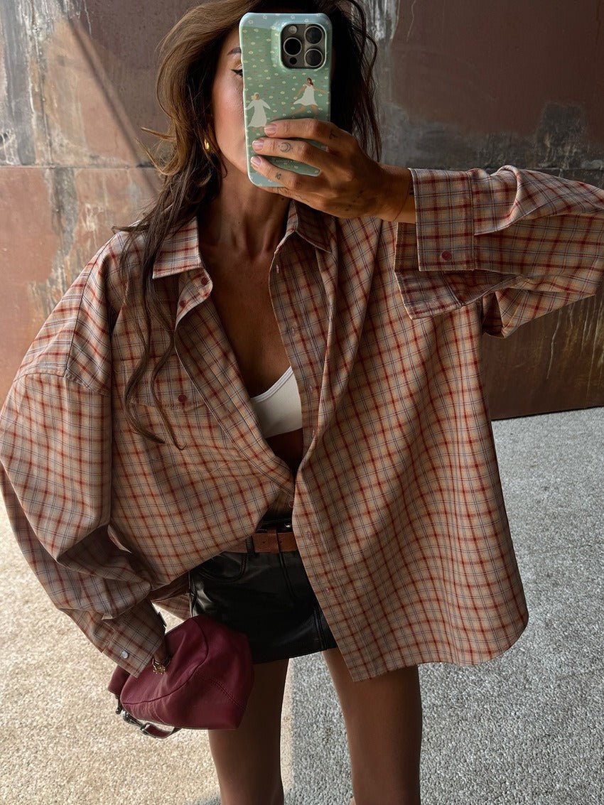 Barolo Plaid Shirt