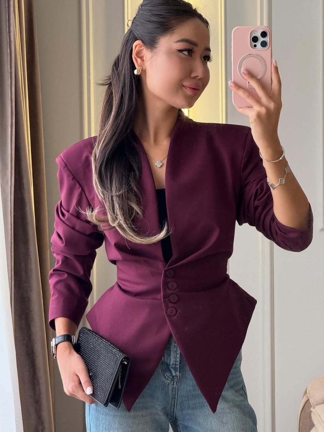Siena Asymmetric Blazer