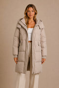 Barolo Oversized Long Puffer Jacket
