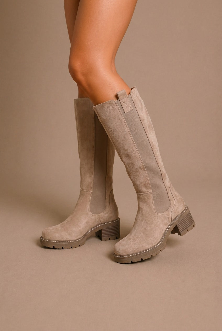 Colmar Lug Sole Knee-High Boots