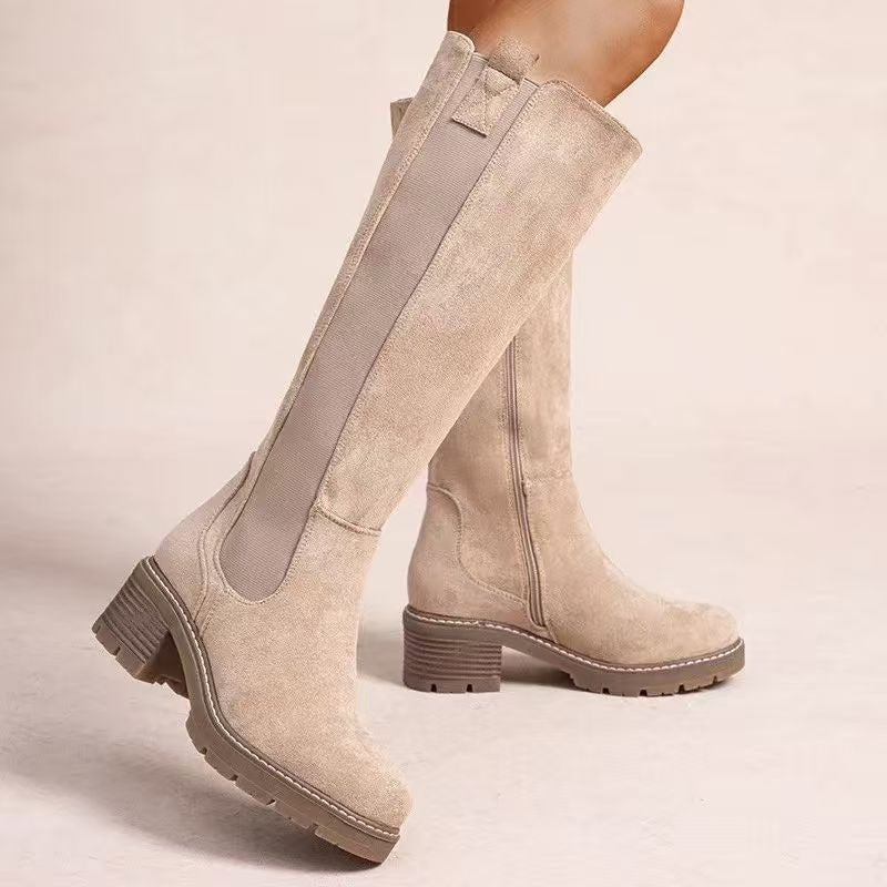 Colmar Lug Sole Knee-High Boots