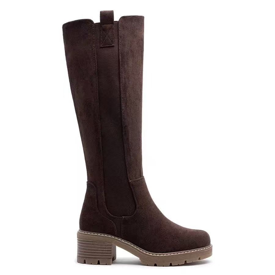 Colmar Lug Sole Knee-High Boots