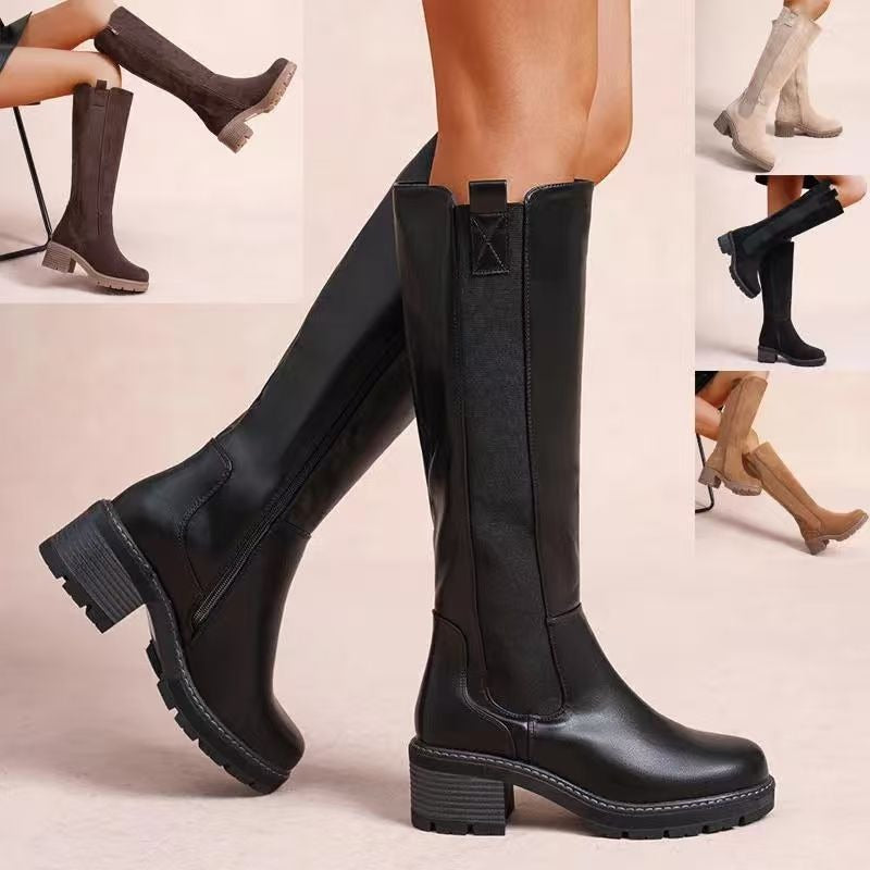 Colmar Lug Sole Knee-High Boots