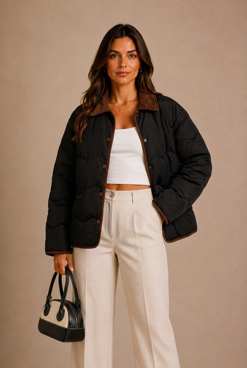 Chianti Quilted Puffer Jacket