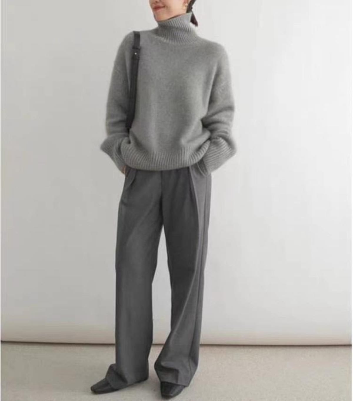 Cortona Oversized Turtleneck Sweater