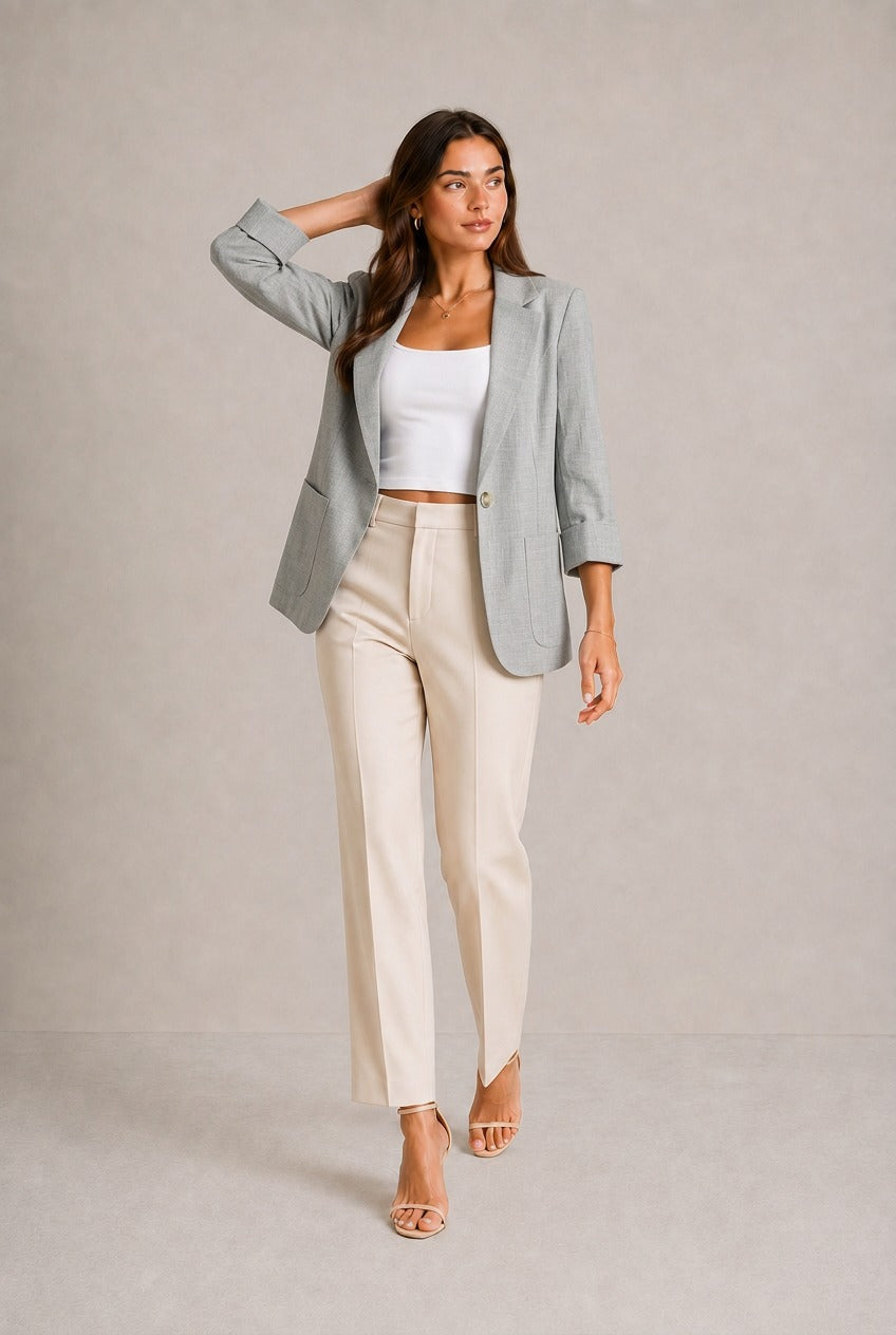 Siena 3/4 Sleeve Blazer