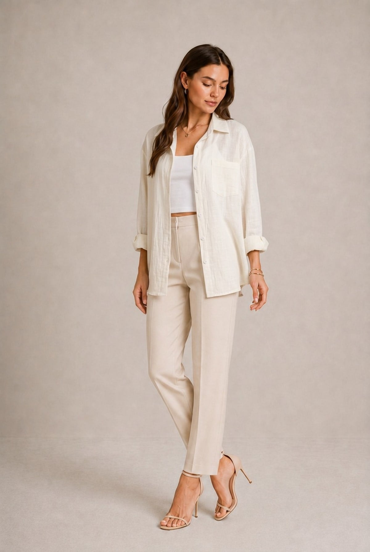 Annecy Oversized Button-Up Shirt