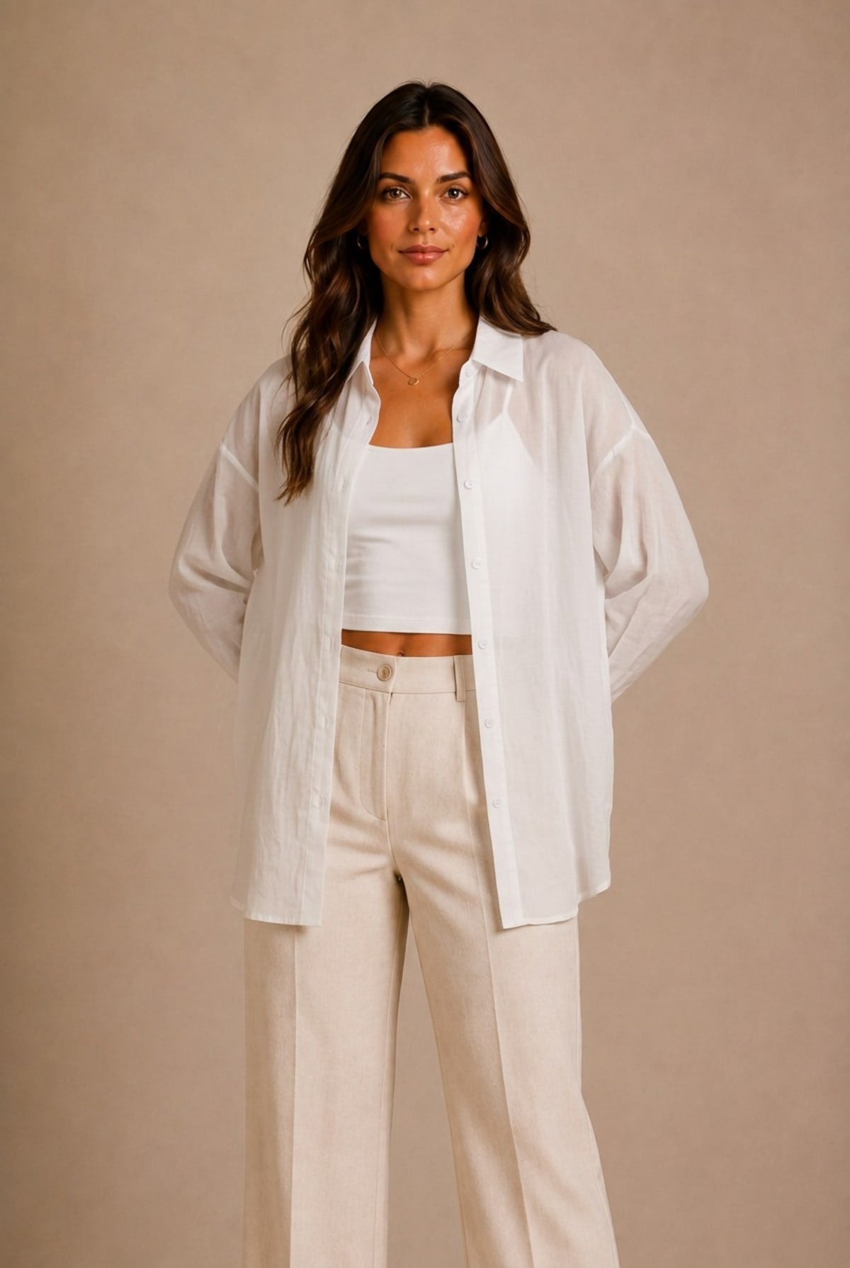 Annecy Oversized Button-Up Shirt