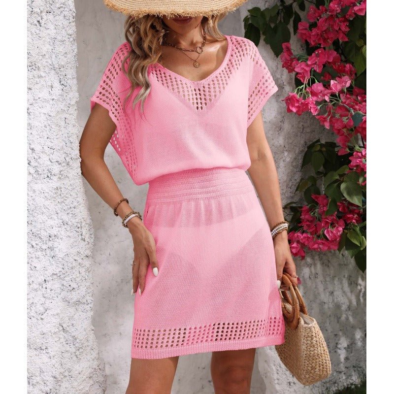 Annecy Smocked Mini Dress