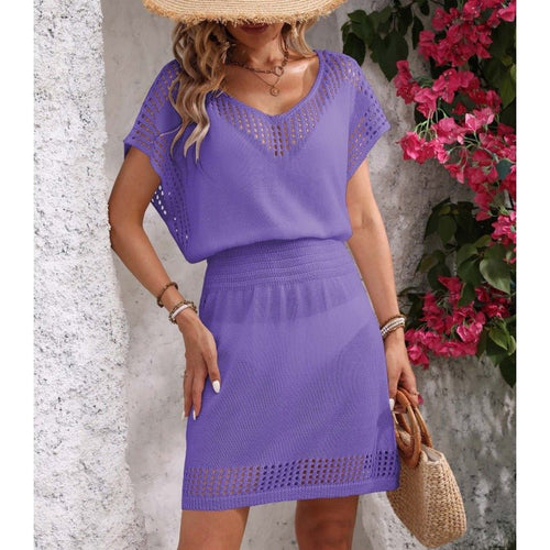 Annecy Smocked Mini Dress