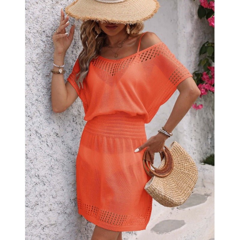 Annecy Smocked Mini Dress