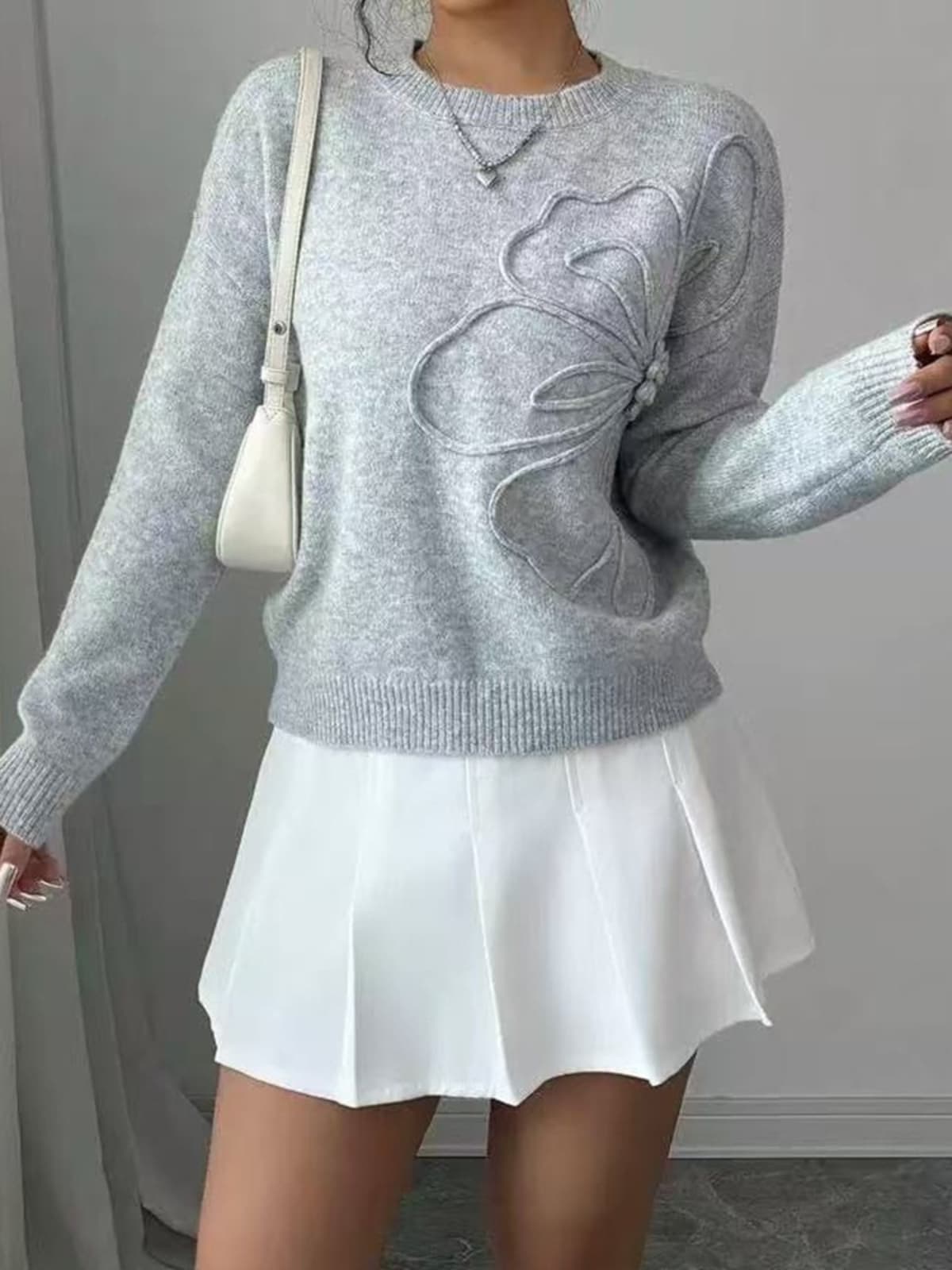 Barolo Floral Sweater