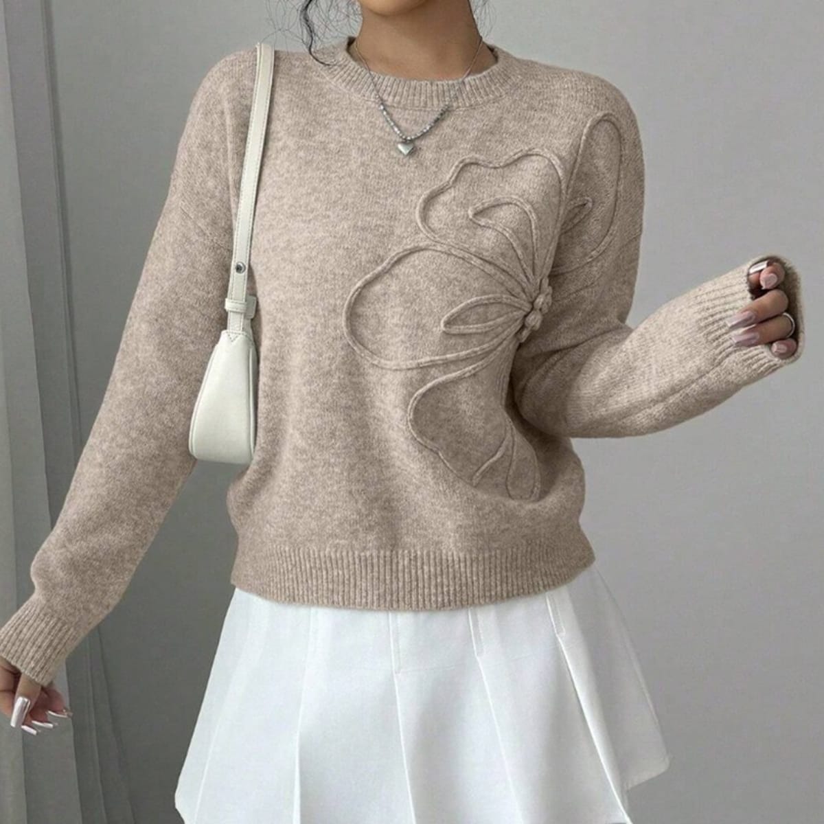 Barolo Floral Sweater
