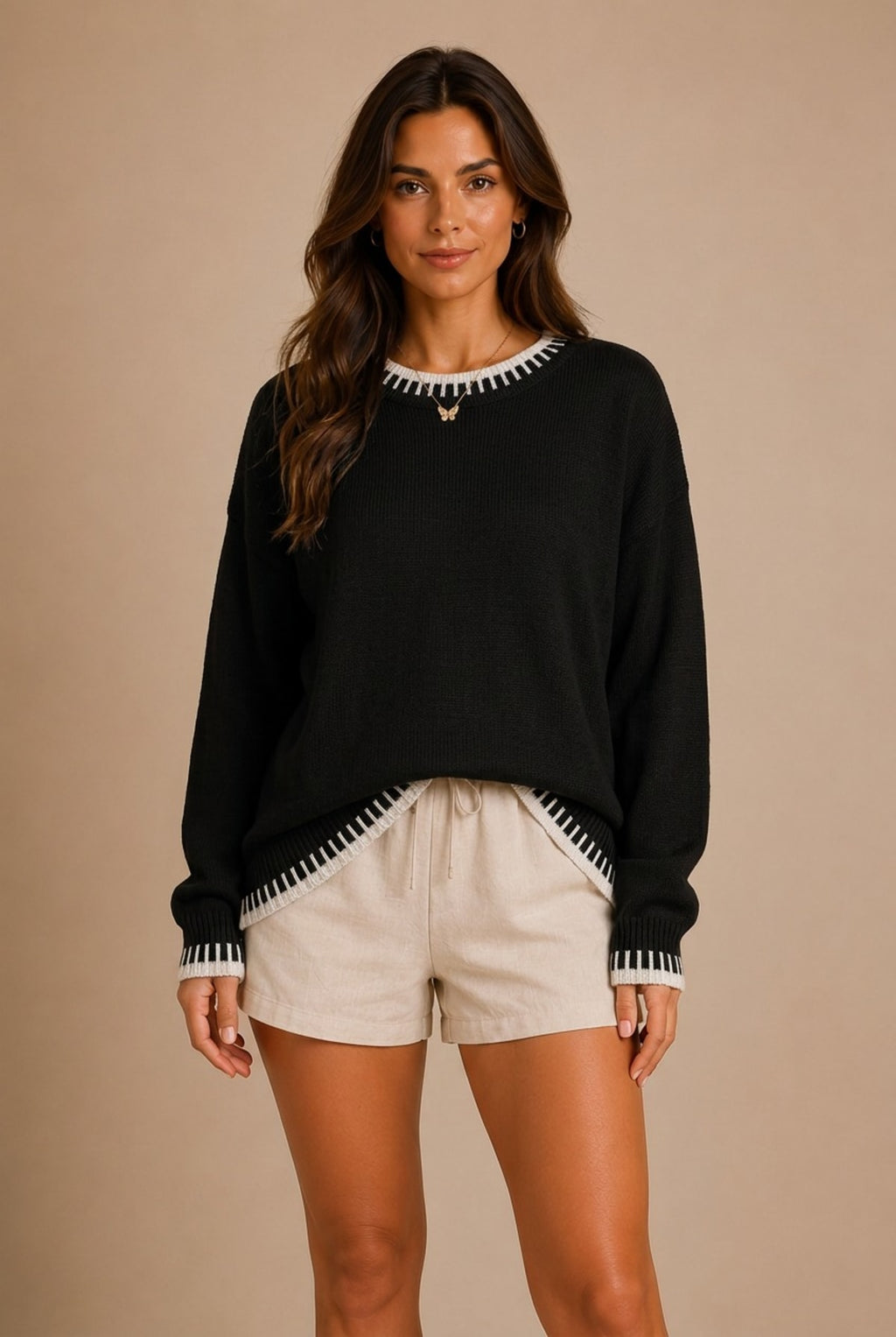 Barolo Striped Sweater