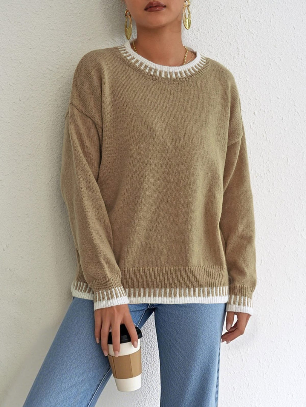 Barolo Striped Sweater